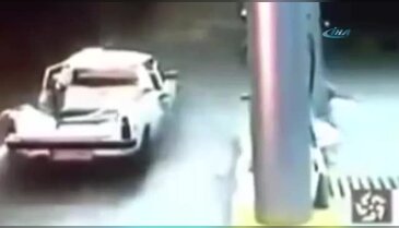 Dehşete düşüren patlama kamerada&rlm;