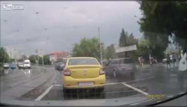 En 'şanslı' kazazede