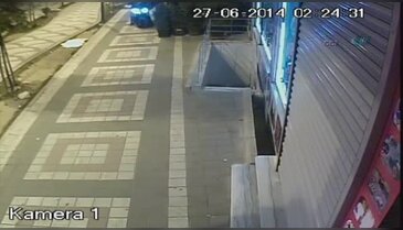 Fırını böyle kundakladılar
