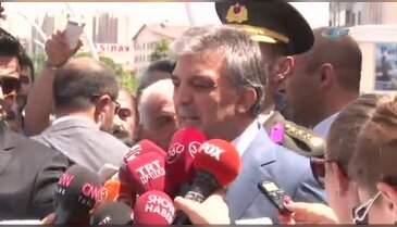 Gül İsrail'i işte böyle kınadı