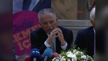 Ekmeleddin İhsanoğlu Bursa'da konuştu