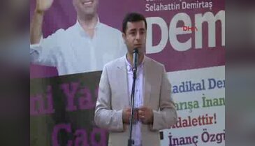 Demirtaş Bursa'da konuştu