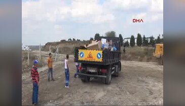 Kaçak sigara ve içkileri imha edildi