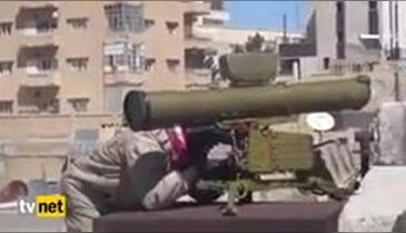 Kassam, İsrail tankını böyle vurdu