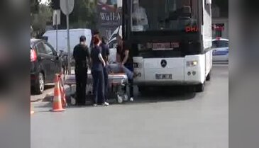 Otobüs ani fren yaptı yolcunun boynu kırıldı