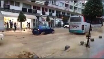 Bursa'nın yağmurla sınavı