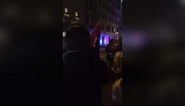 Erdoğan'ın korumalarına polis müdahalesi
