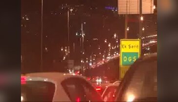 Köprüde intihar girişimi
