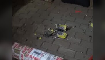 Mermi dolu kargo paketi yere düştü büyük panik yaşandı