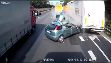 Akıllara durgunluk veren kaza!