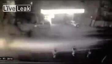 İsrailli yayaları böyle ezdiler