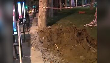 Gezi Parkında kazı hareketliliği