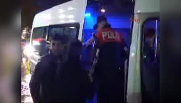 Öğrenci servisine silahlı saldırı