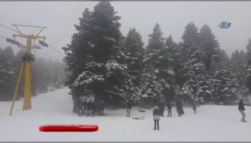 Uludağ'da özlenen tablo