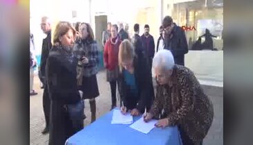 Yalova'da ağaç protestosu