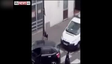 Paris saldırısının yeni görüntüleri yayınlandı