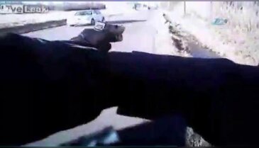 Polisin kurşunlarından kaçamadı
