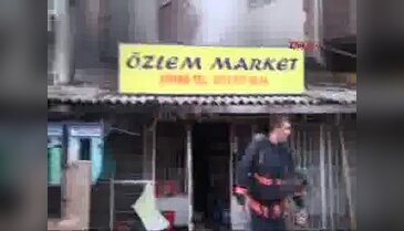 Soğuk hava deposuna sığındı, hayatı kurtuldu