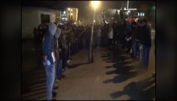 Tacize yürüyüşle protesto