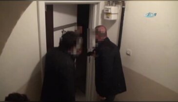 Uyuşturucu operasyonu polis kamerasında