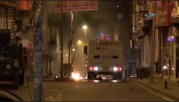 İstanbul'daki terör operasyonu ve olaylar kamerada