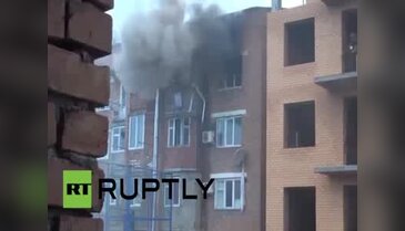 IŞİD militanlarının evi böyle havaya uçuruldu