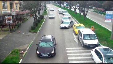 Kaza anları MOBESE'de