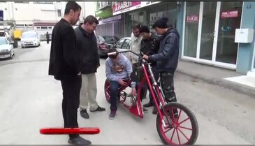 Harley tarzı bisiklet