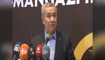 Arınç Bursa'da konuştu