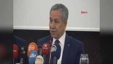 Arınç: Ben susmam başkası susarsa banane
