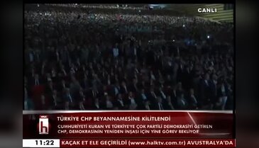 CHP seçim şarkısı ilk kez dinletildi