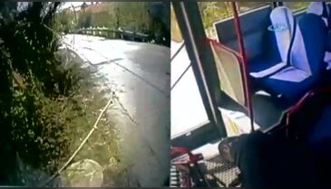 Yol kenarındaki kadınları böyle ezdi
