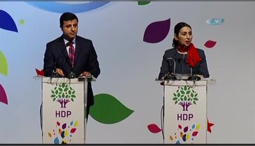 Halkların Demokratik Partisi (HDP) seçim bildirgesini açıklıyor
