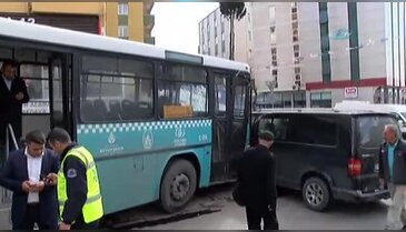 Az kalsın bir halk otobüsü faciası daha yaşanıyordu