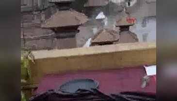 Dehşet anlarını Türk turistler kaydetti