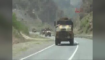 Hakkari'de askeri hareketlilik