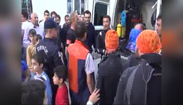 Bursa'da dereye düşen Suriyeli çocuk kayboldu