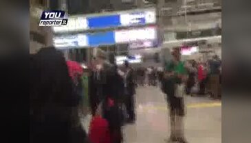 Yangın çıkan havaalanı ulaşıma kapatıldı
