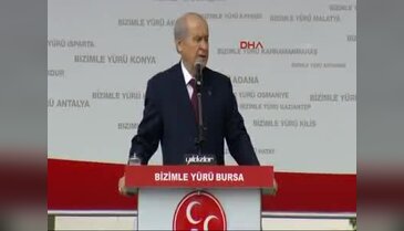 Devlet Bahçeli Bursa mitingi izle (08 Mayıs 2015)