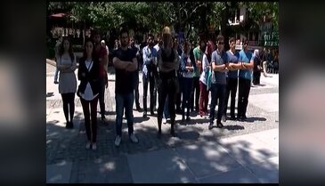 Bursa'da Soma'da hayatını kaybedenler için 'durdu'