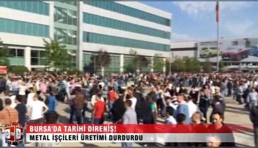 Bursa'da direniş hızla yayılıyor!