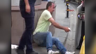 Taksiciye ölümüne dayak!