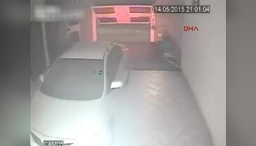 Soyguncular sert kayaya çarptı