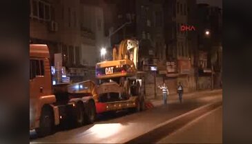 Sabaha karşı yıkım operasyonu