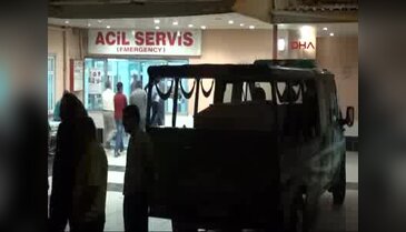 Mezarlığa insan kemiği gömerken yakalandı
