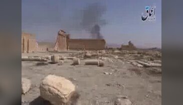 IŞİD antik kente ait görüntüler yayınladı