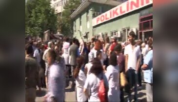 Sağlık çalışanları eylemde