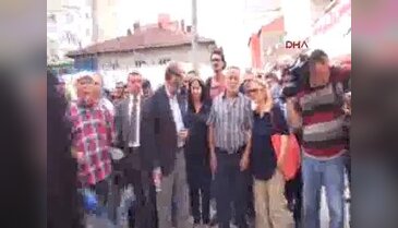 Ali İsmail Korkmaz saldırıya uğradığı fırının önünde anıldı