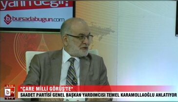 "Çare Milli Görüş'te" (Temel Karamollaoğlu)