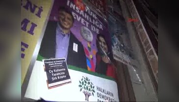 Bursa'da HDP bürosuna saldırı!